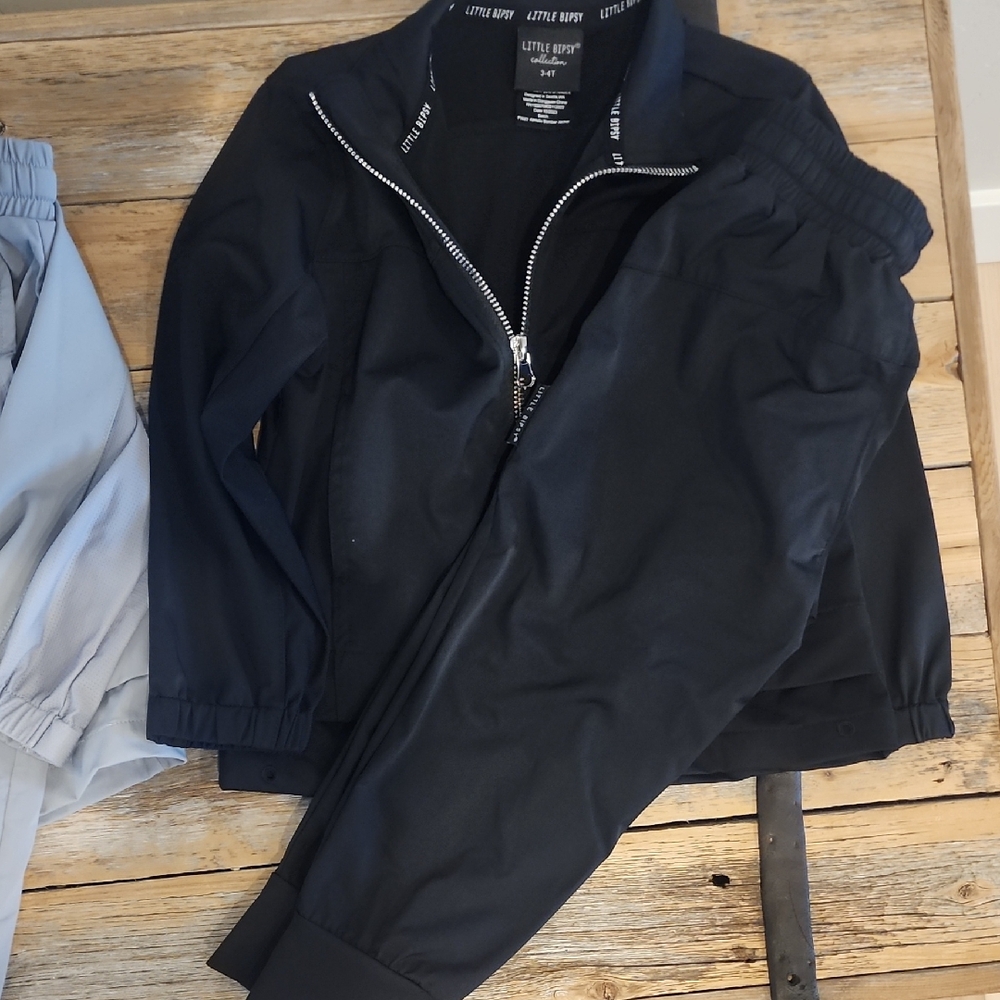 Little Bipsy Men's Black Lightweight Jacket